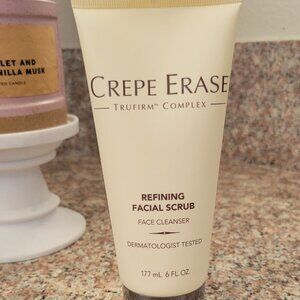 Crepe Erase Refining Facial Scrub Face Cleanser 177 mL/ 6 oz - New Sealed